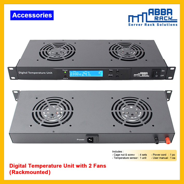 digital temperature unit, distributor rack server