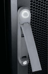 X-800 Smartcard Handle opening on rack